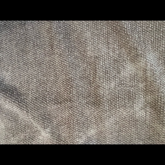 White Birch Short Sleeve Sweater Top with Glitter Pocket. - Picture 2 of 4